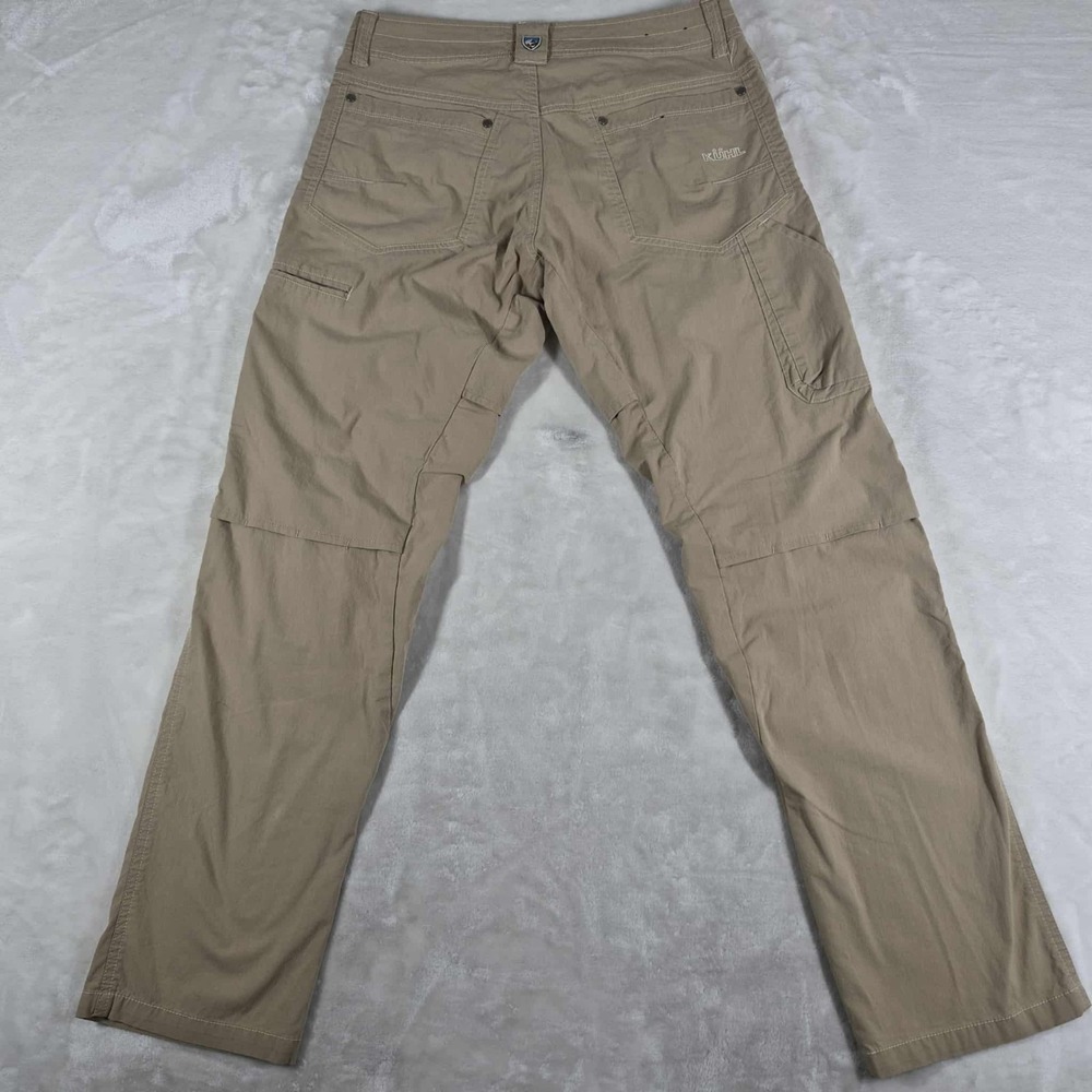 Kuhl Radikl Pants Men's 32x32 Beige Outdoors Hiking Gorpcore Casual Comfort - Picture 6 of 15